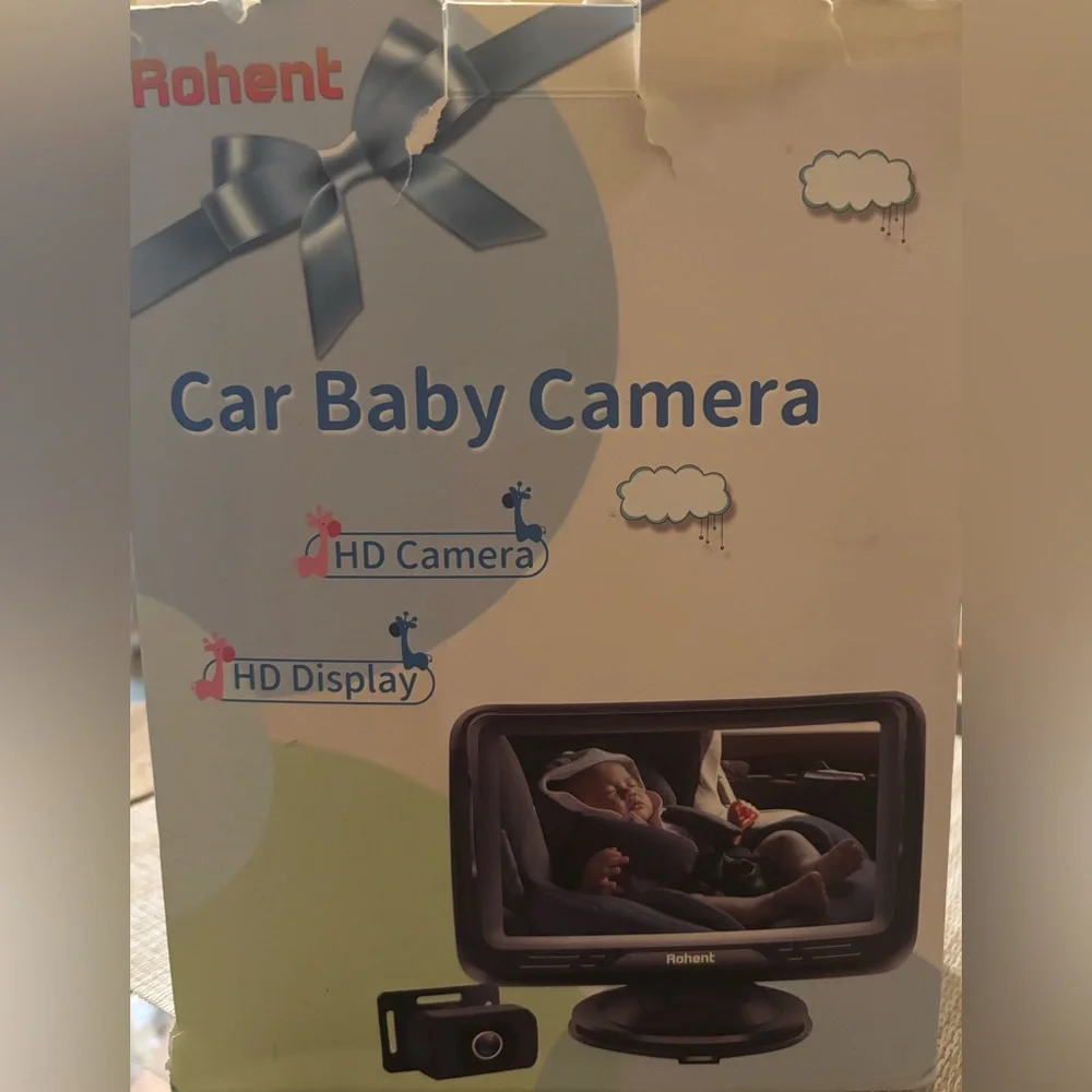 Double Car Baby Cameras